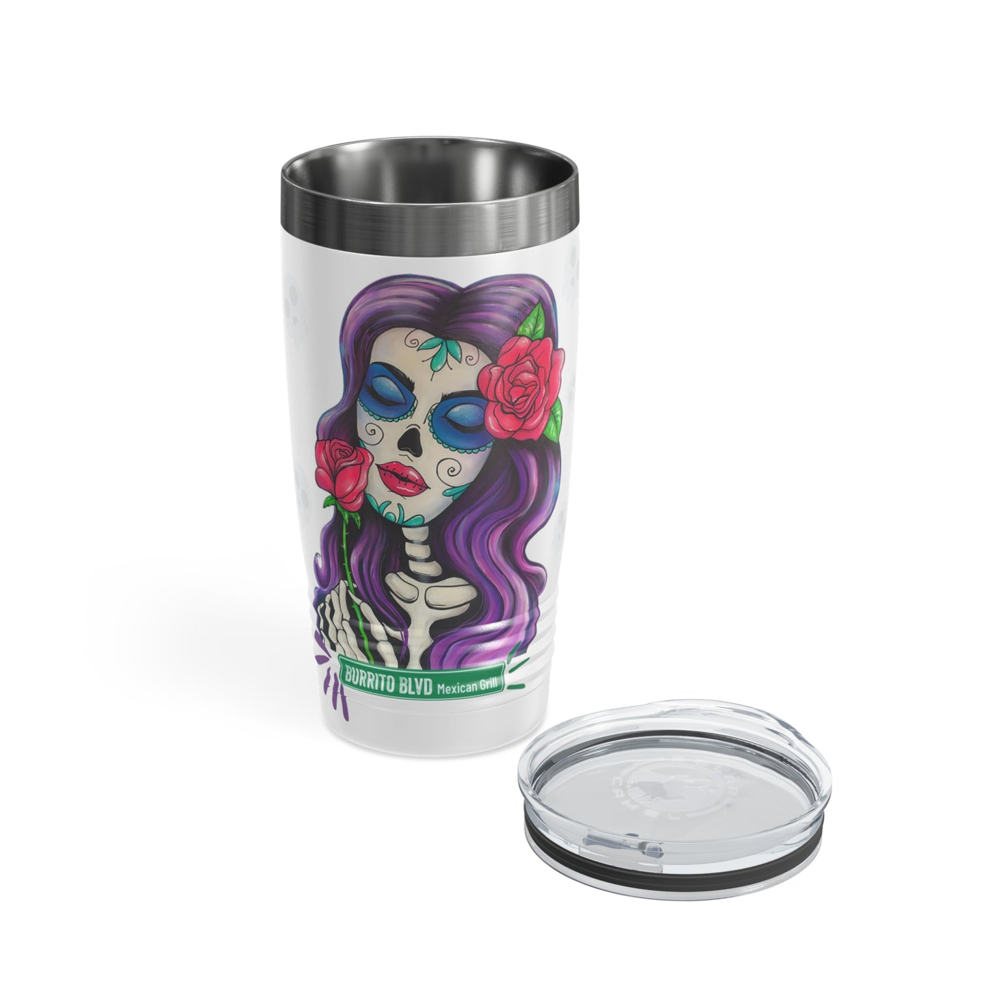 Burrito BLVD Girl Ringneck Tumbler, 20oz