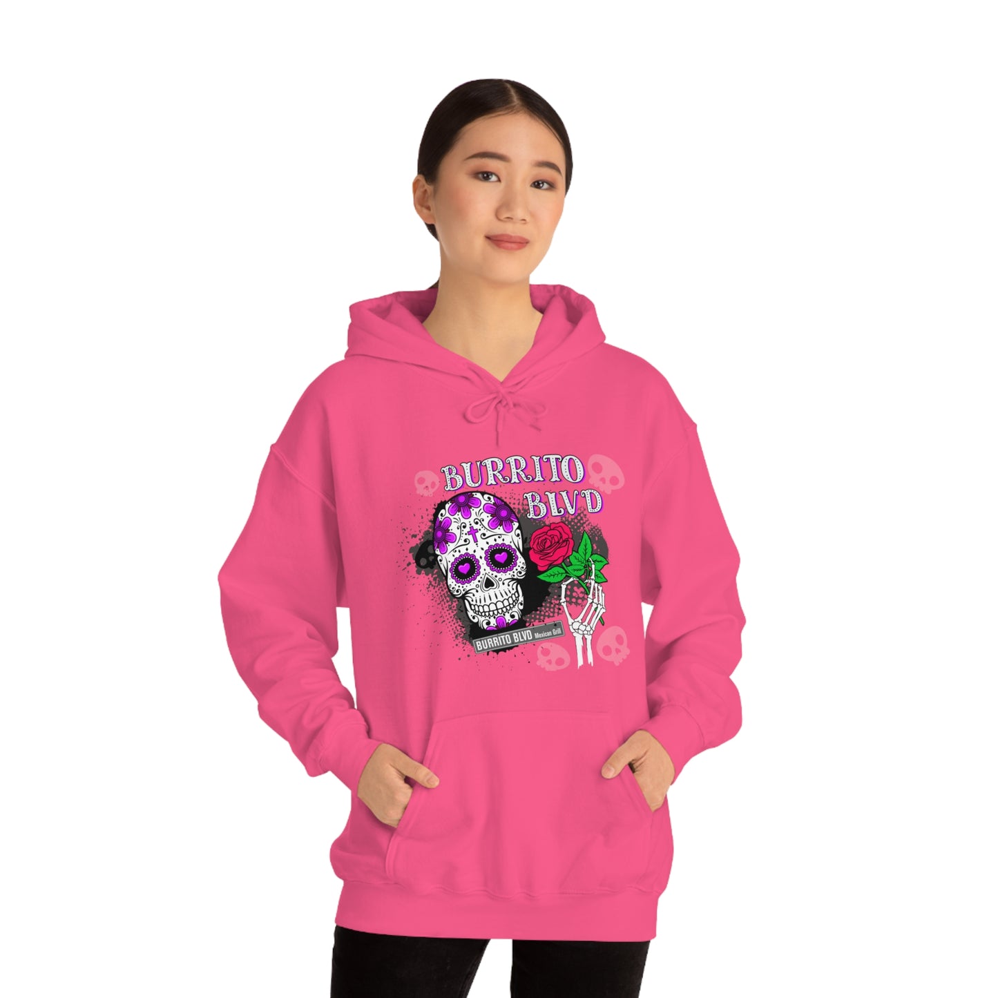 Burrito BLVD Unisex Heavy Blend™ Hooded Sweatshirt