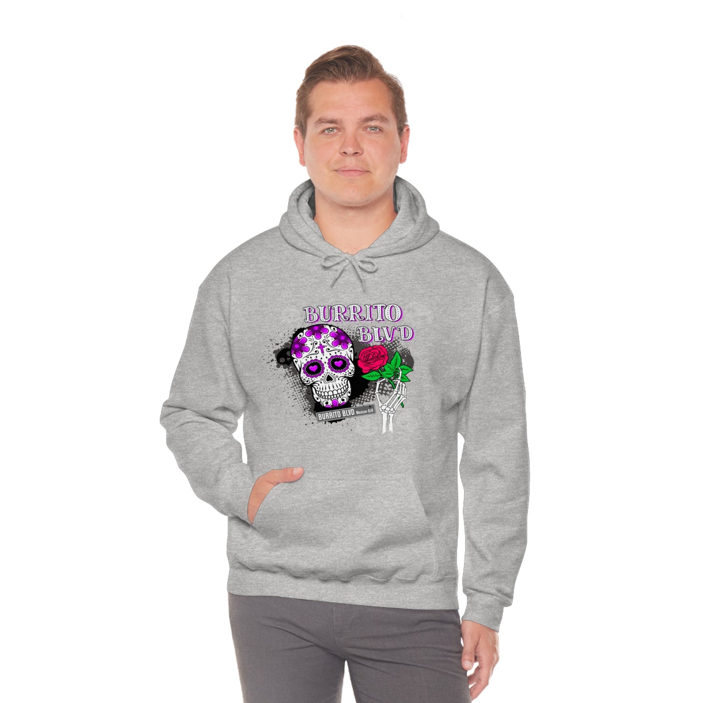 Burrito BLVD Unisex Heavy Blend™ Hooded Sweatshirt