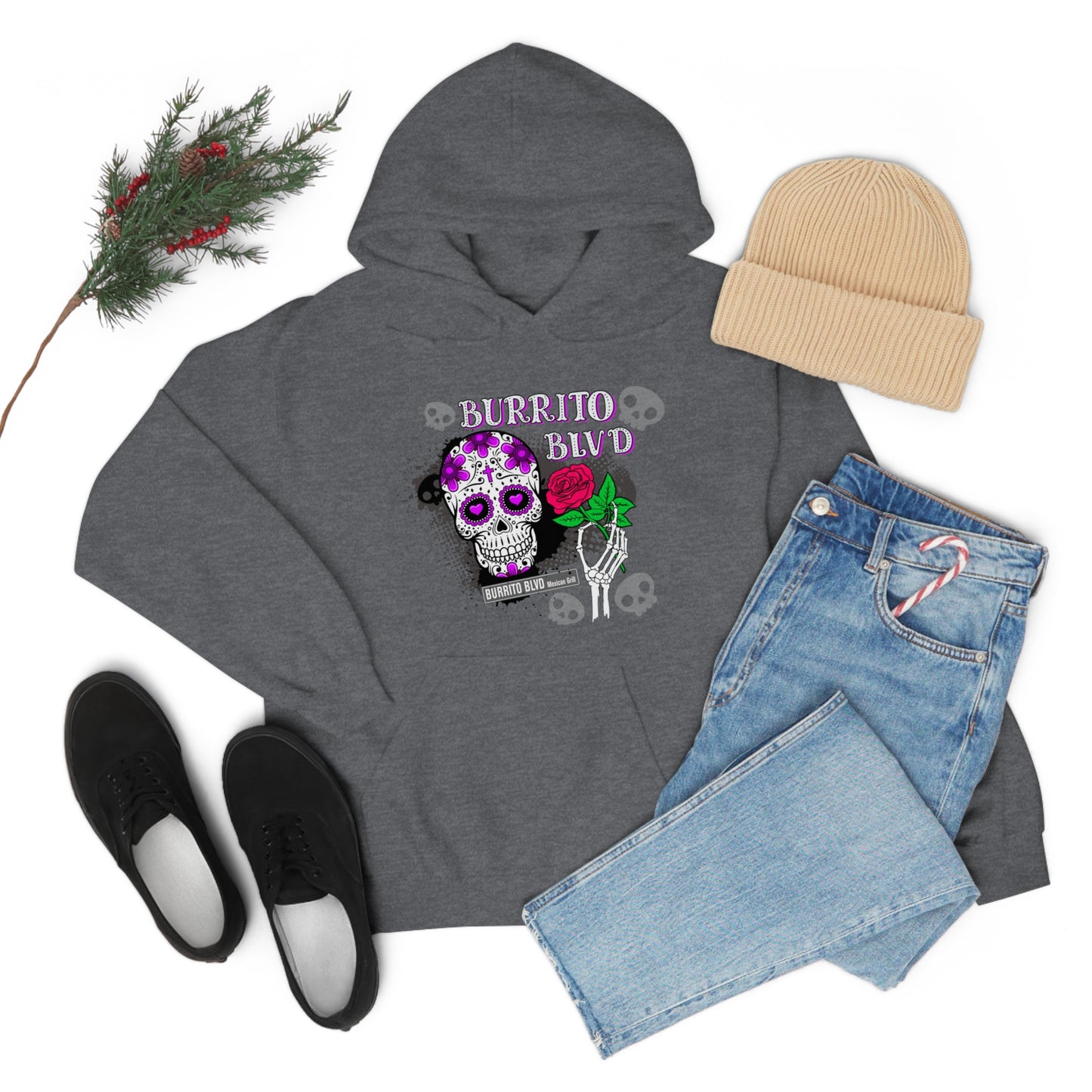 Burrito BLVD Unisex Heavy Blend™ Hooded Sweatshirt