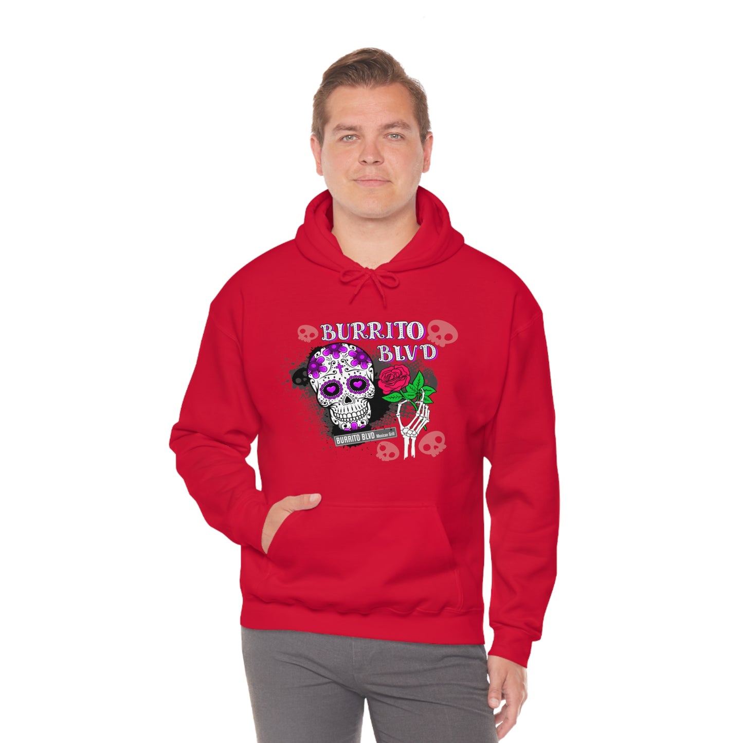 Burrito BLVD Unisex Heavy Blend™ Hooded Sweatshirt