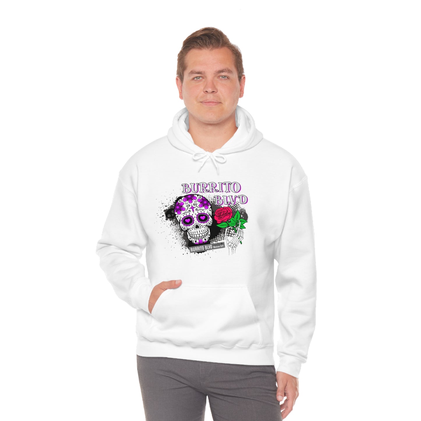 Burrito BLVD Unisex Heavy Blend™ Hooded Sweatshirt