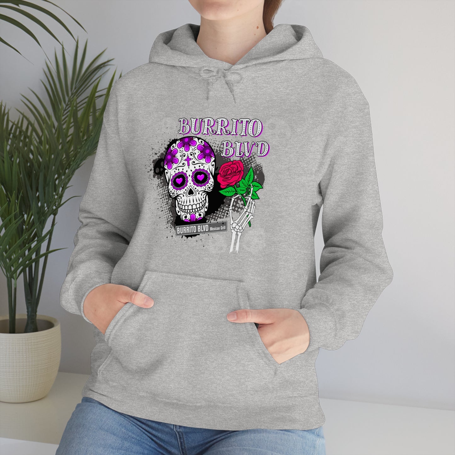 Burrito BLVD Unisex Heavy Blend™ Hooded Sweatshirt