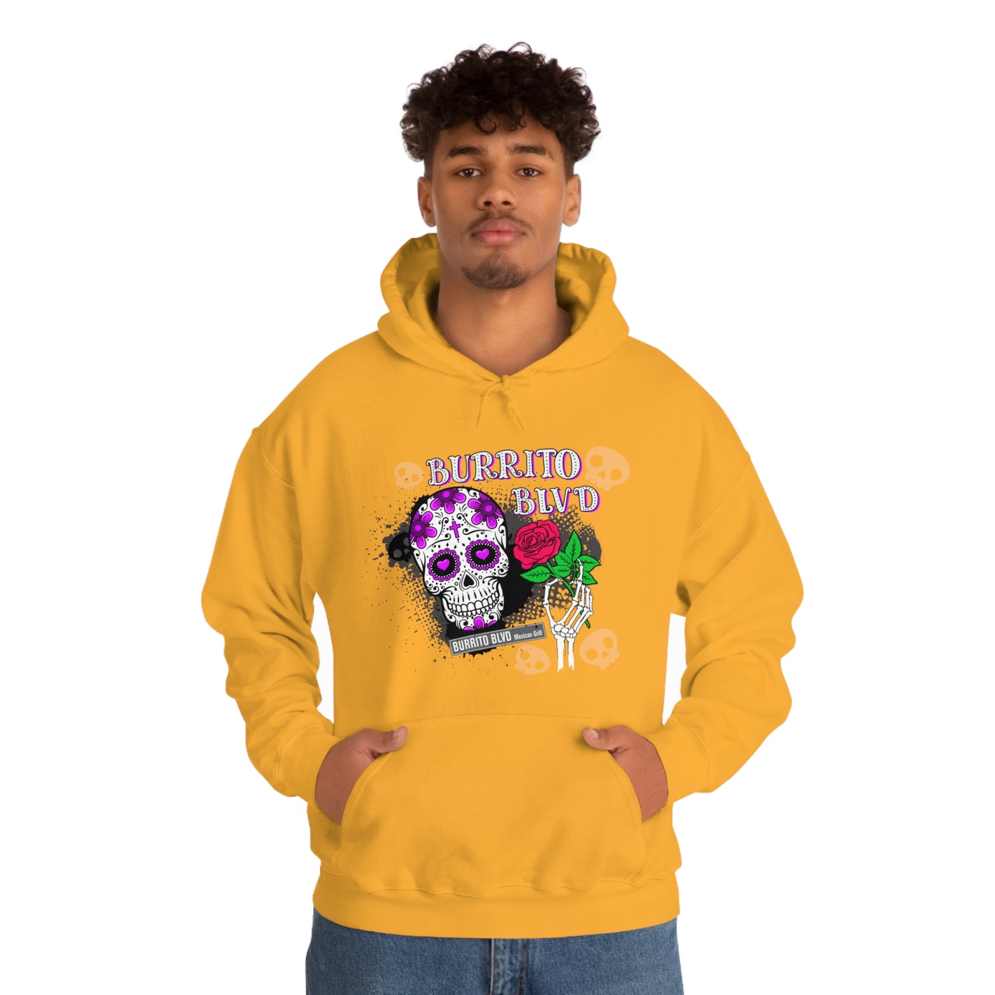 Burrito BLVD Unisex Heavy Blend™ Hooded Sweatshirt