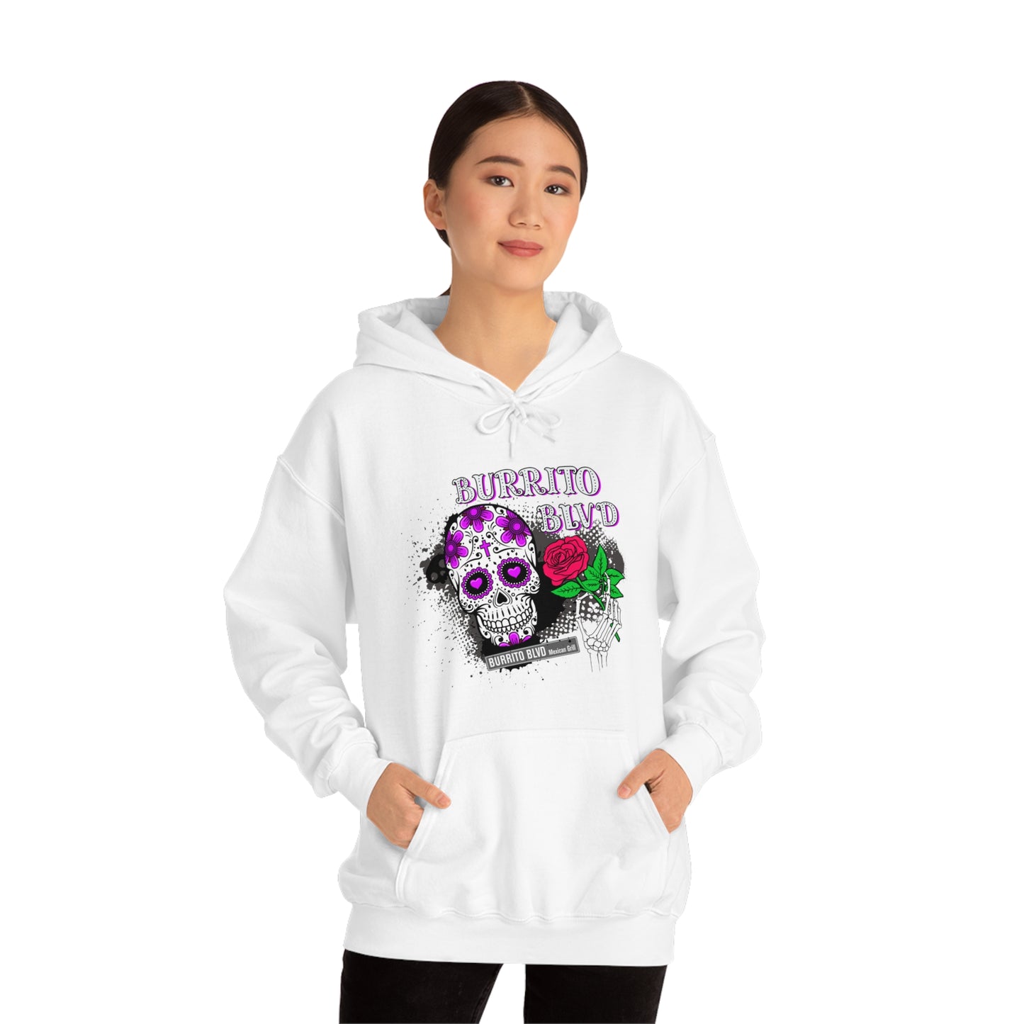 Burrito BLVD Unisex Heavy Blend™ Hooded Sweatshirt