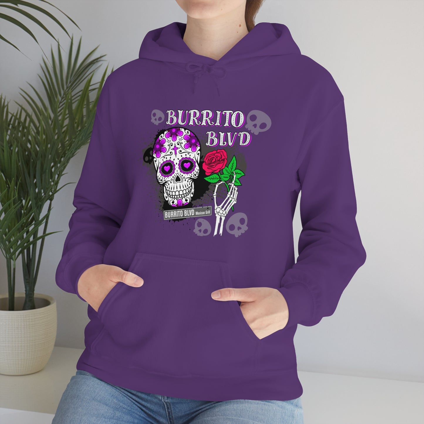 Burrito BLVD Unisex Heavy Blend™ Hooded Sweatshirt