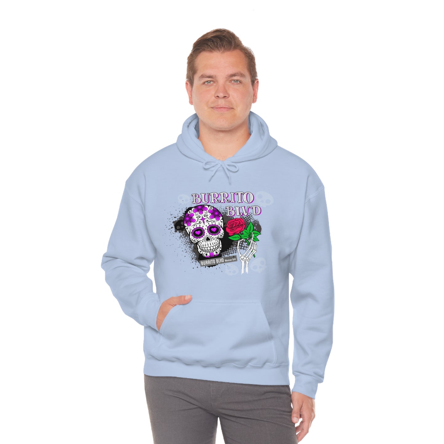 Burrito BLVD Unisex Heavy Blend™ Hooded Sweatshirt