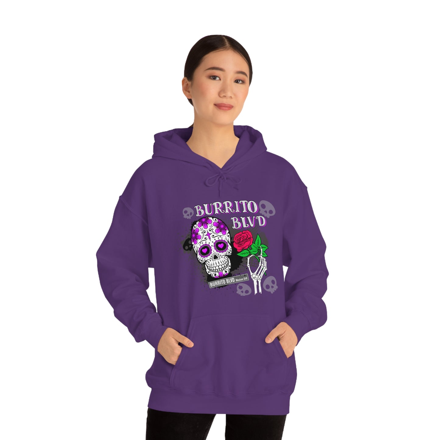 Burrito BLVD Unisex Heavy Blend™ Hooded Sweatshirt