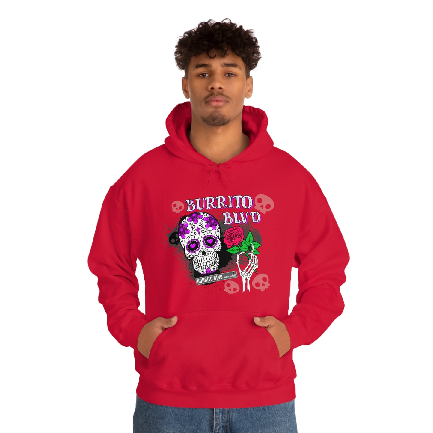 Burrito BLVD Unisex Heavy Blend™ Hooded Sweatshirt