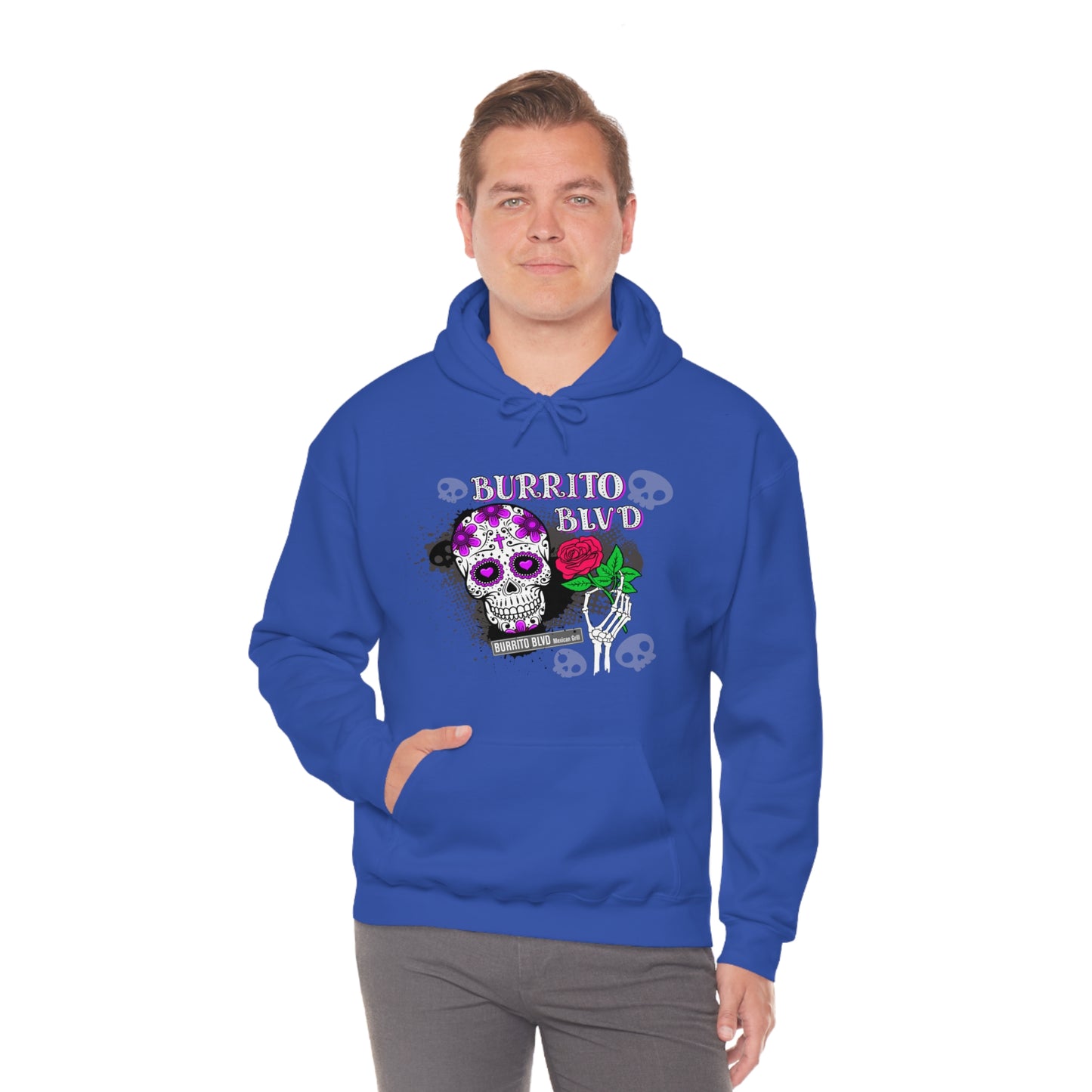 Burrito BLVD Unisex Heavy Blend™ Hooded Sweatshirt