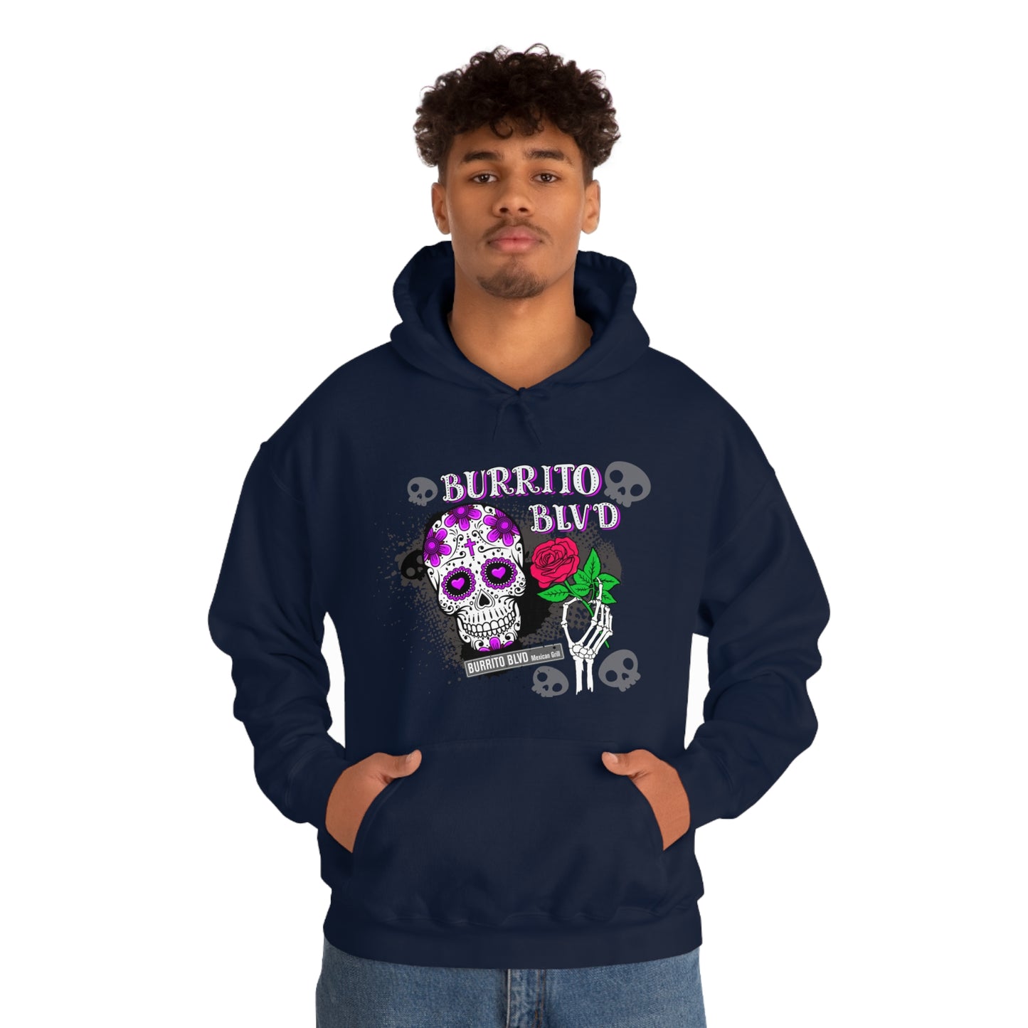 Burrito BLVD Unisex Heavy Blend™ Hooded Sweatshirt