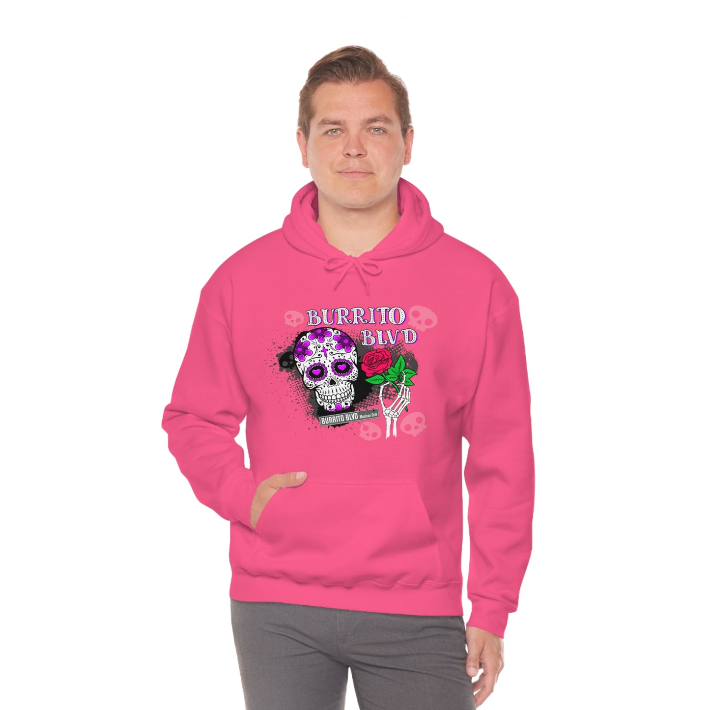 Burrito BLVD Unisex Heavy Blend™ Hooded Sweatshirt