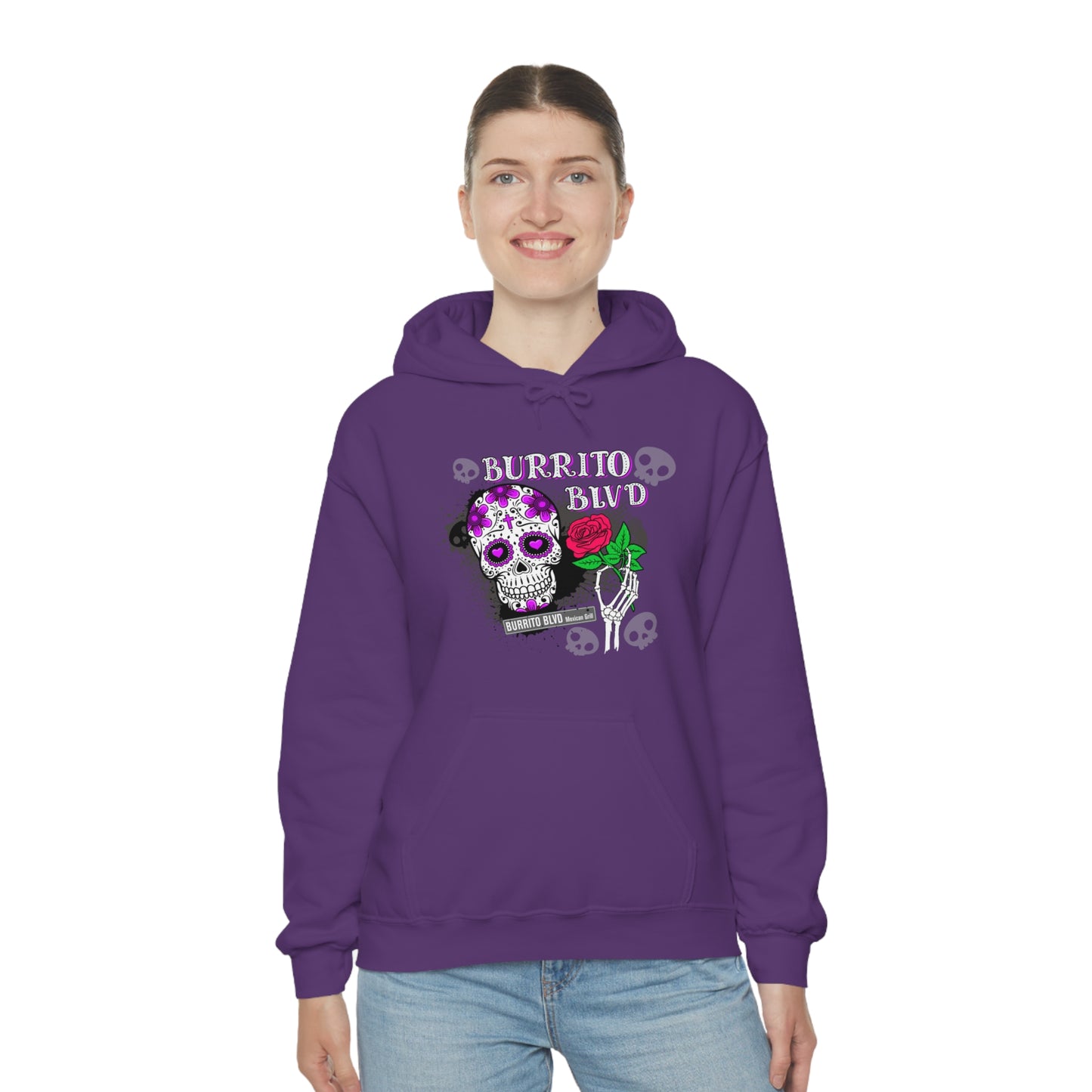 Burrito BLVD Unisex Heavy Blend™ Hooded Sweatshirt