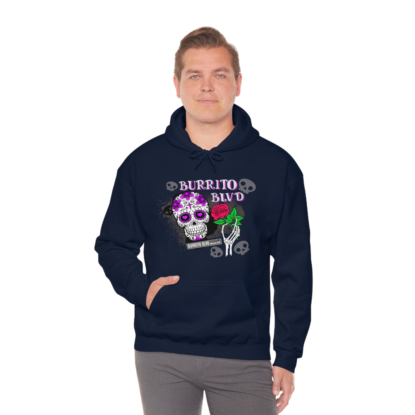 Burrito BLVD Unisex Heavy Blend™ Hooded Sweatshirt