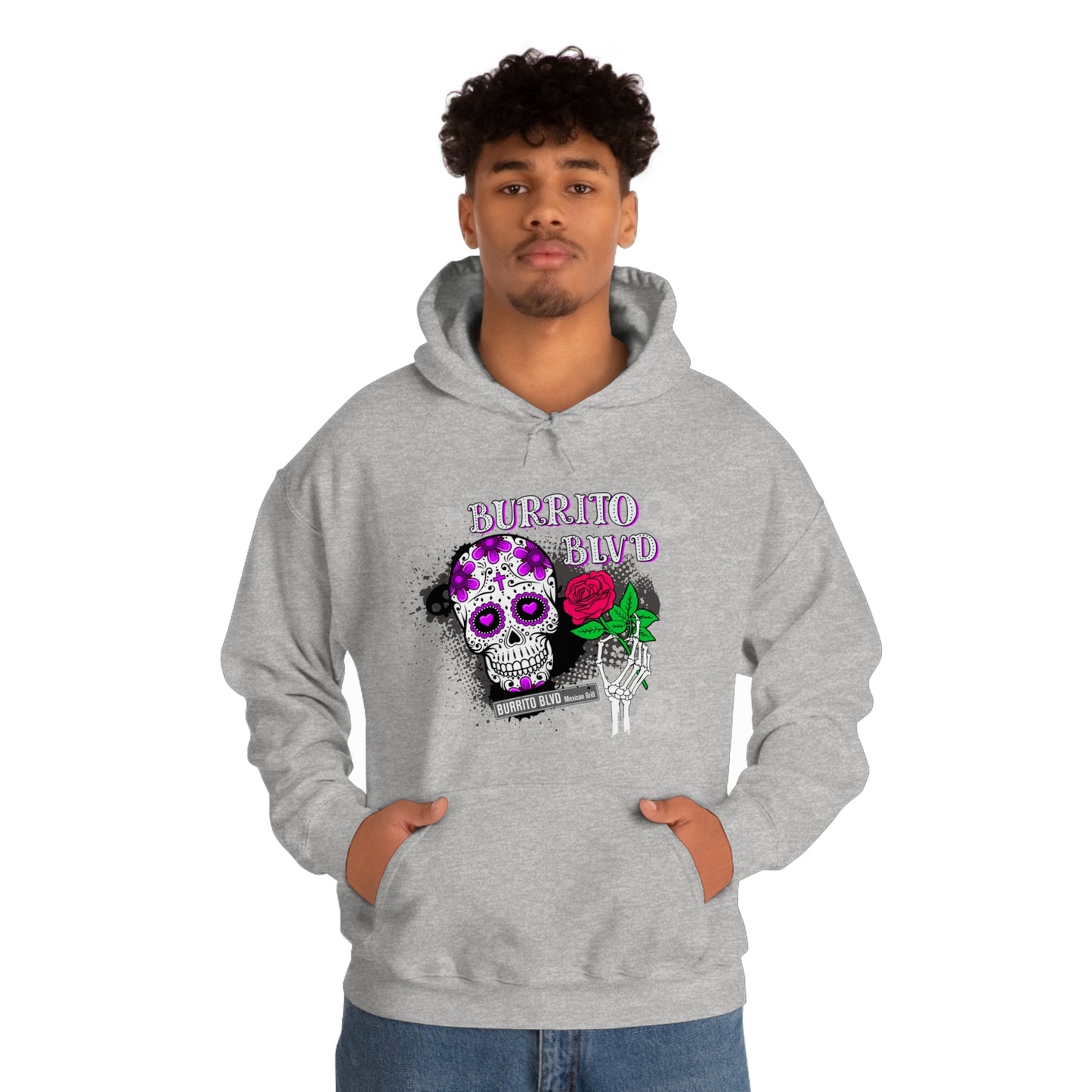 Burrito BLVD Unisex Heavy Blend™ Hooded Sweatshirt