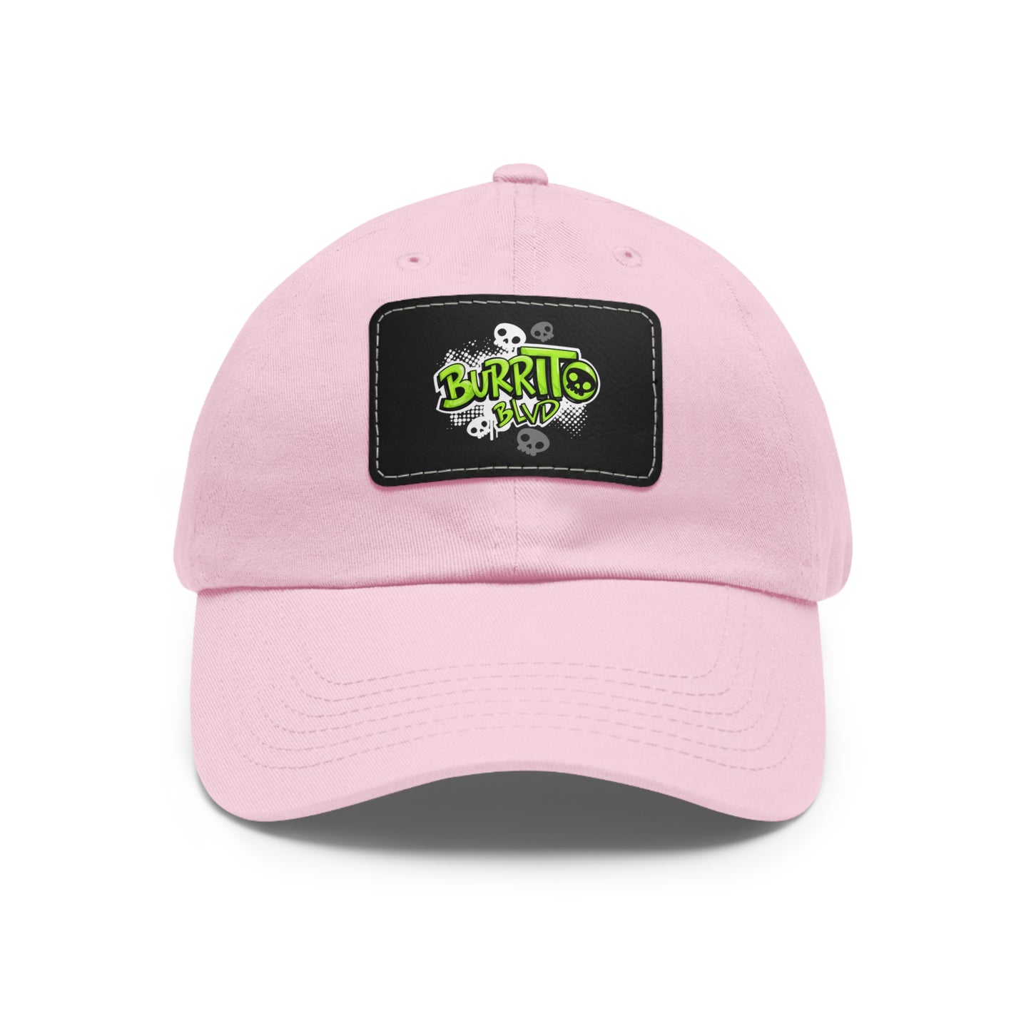 Burrito BLVD Hat with Leather Patch (Rectangle)