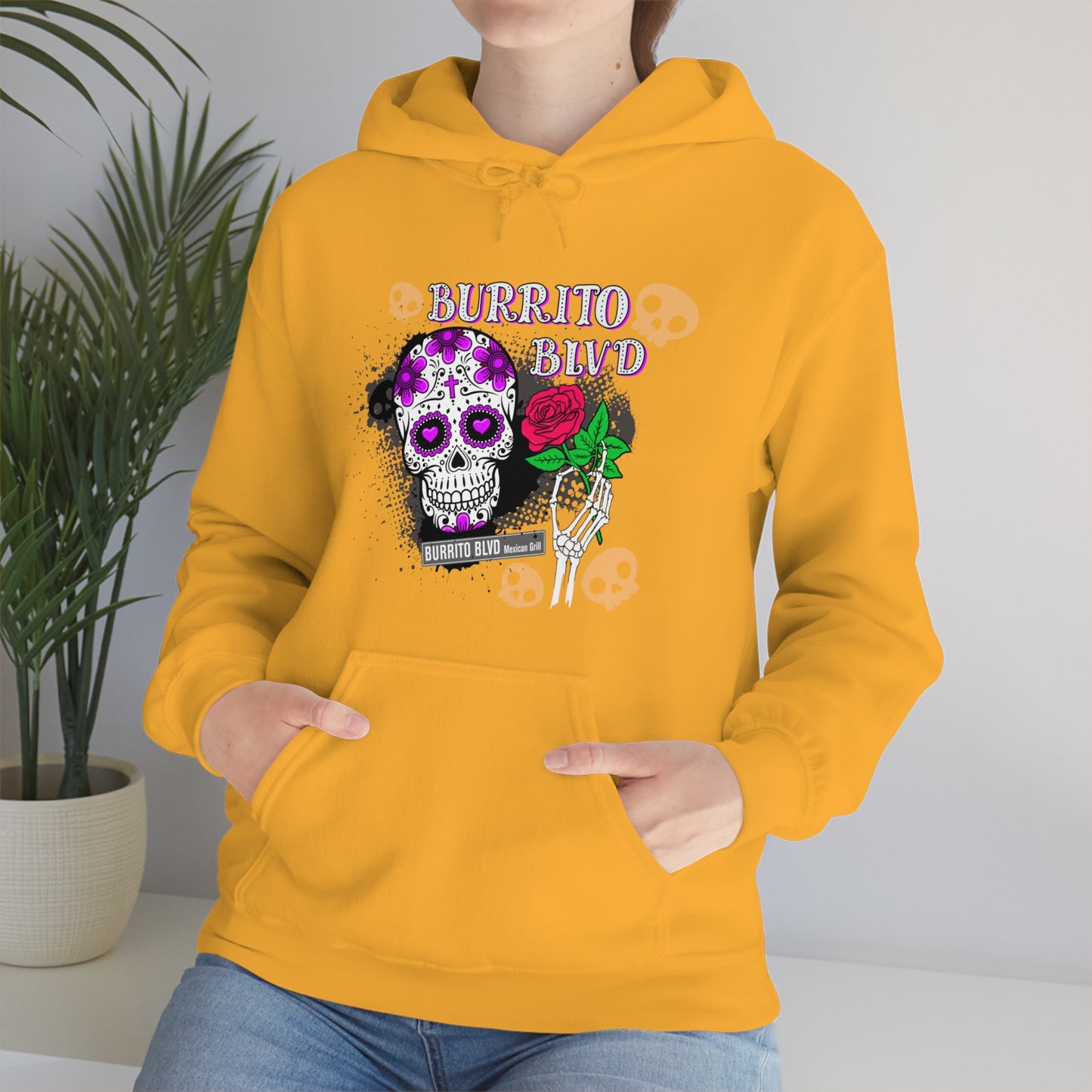 Burrito BLVD Unisex Heavy Blend™ Hooded Sweatshirt