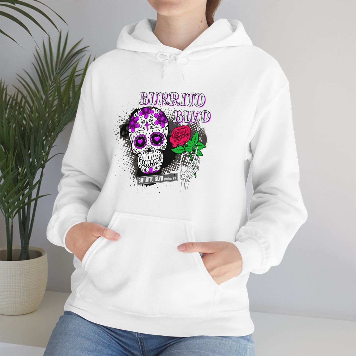 Burrito BLVD Unisex Heavy Blend™ Hooded Sweatshirt