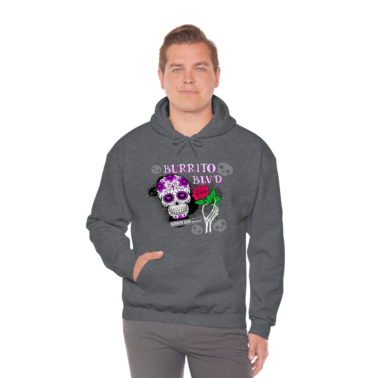 Burrito BLVD Unisex Heavy Blend™ Hooded Sweatshirt