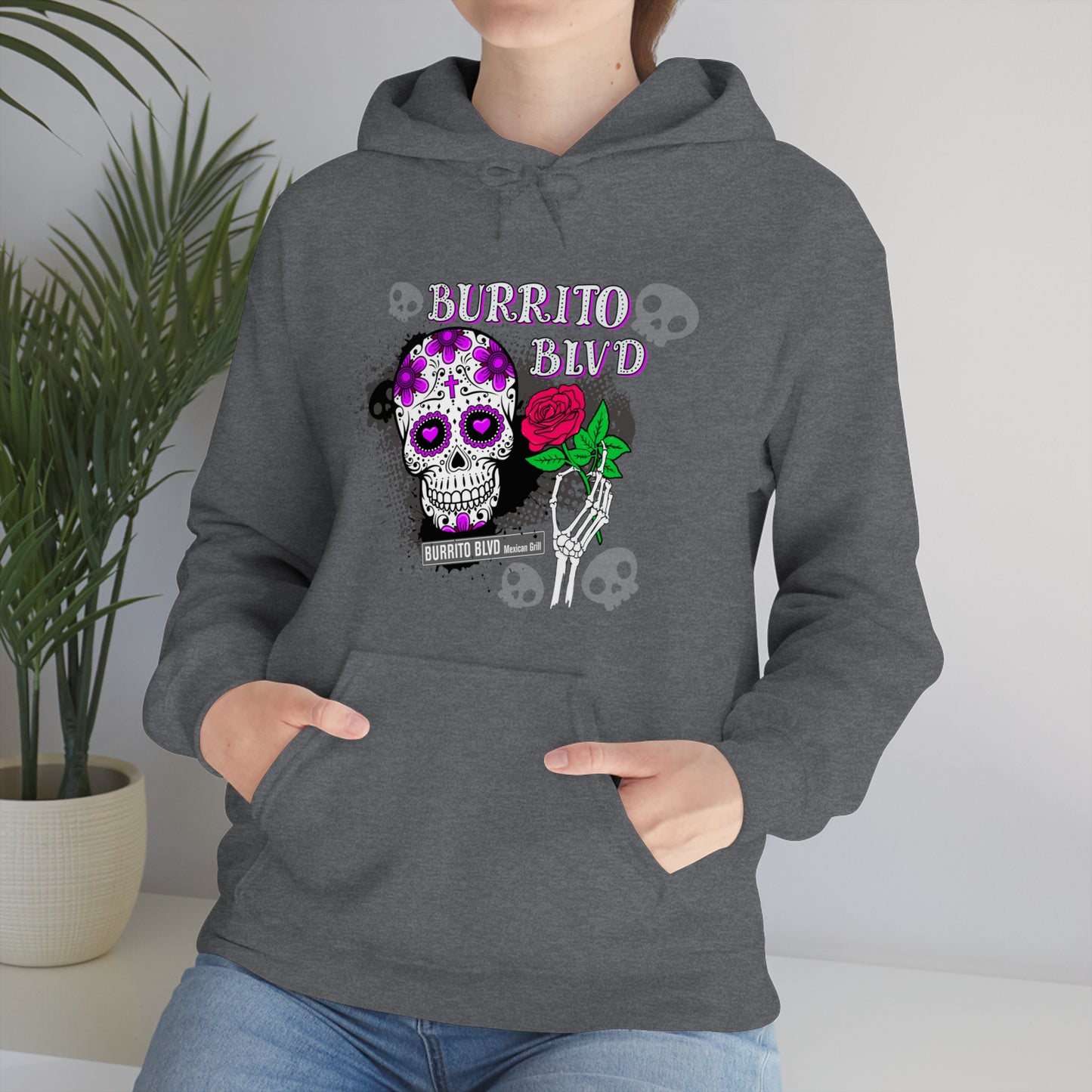 Burrito BLVD Unisex Heavy Blend™ Hooded Sweatshirt